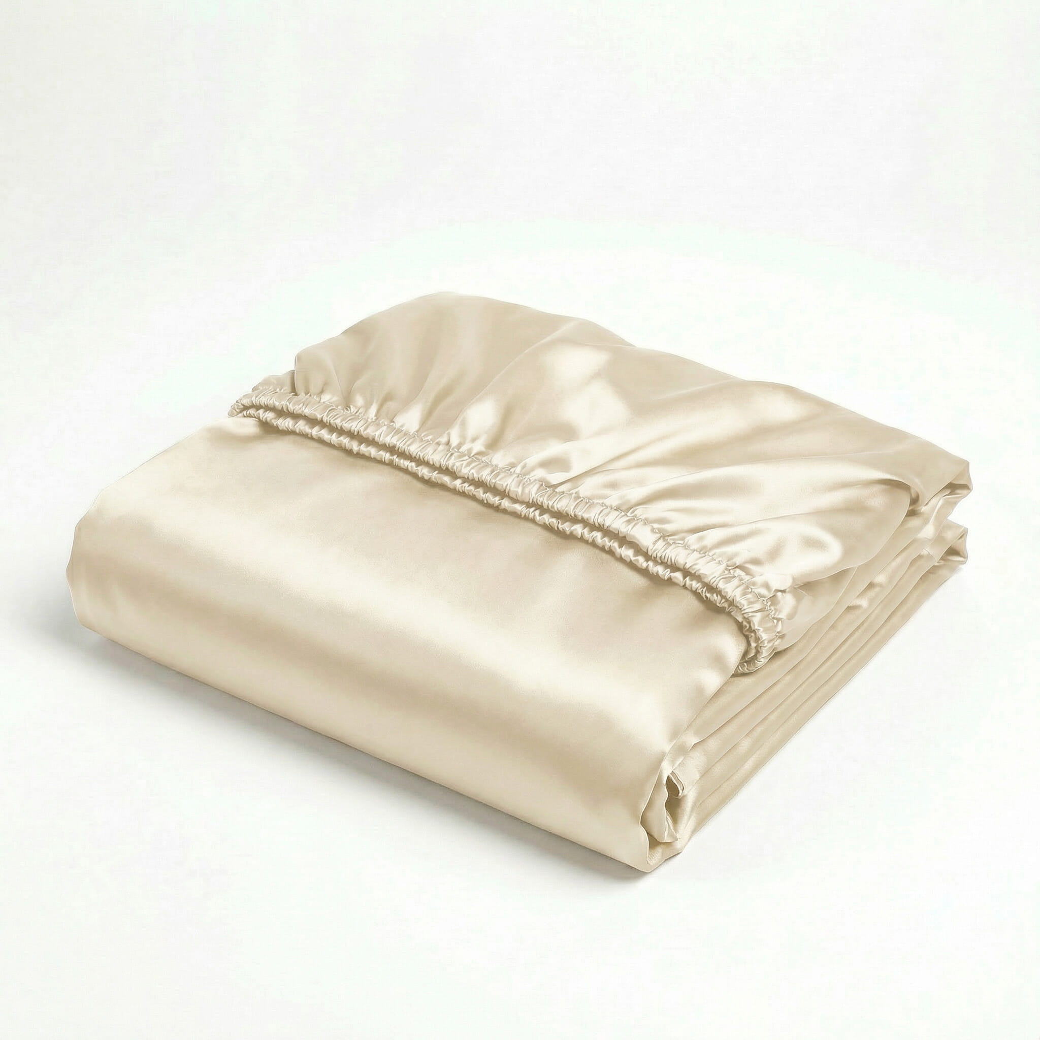 Ivory - 100% Mulberry Silk Fitted Sheet