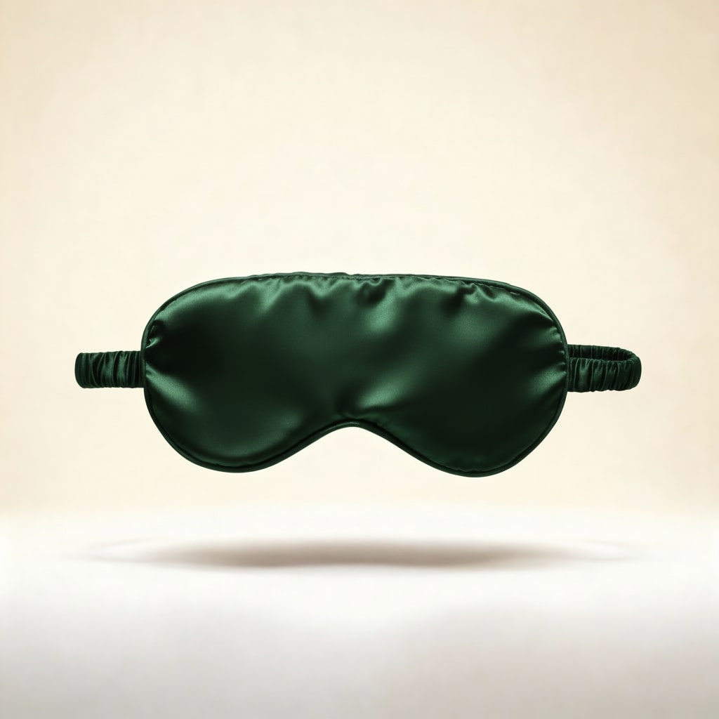 Green - 100% Mulbery Silk Sleep Mask