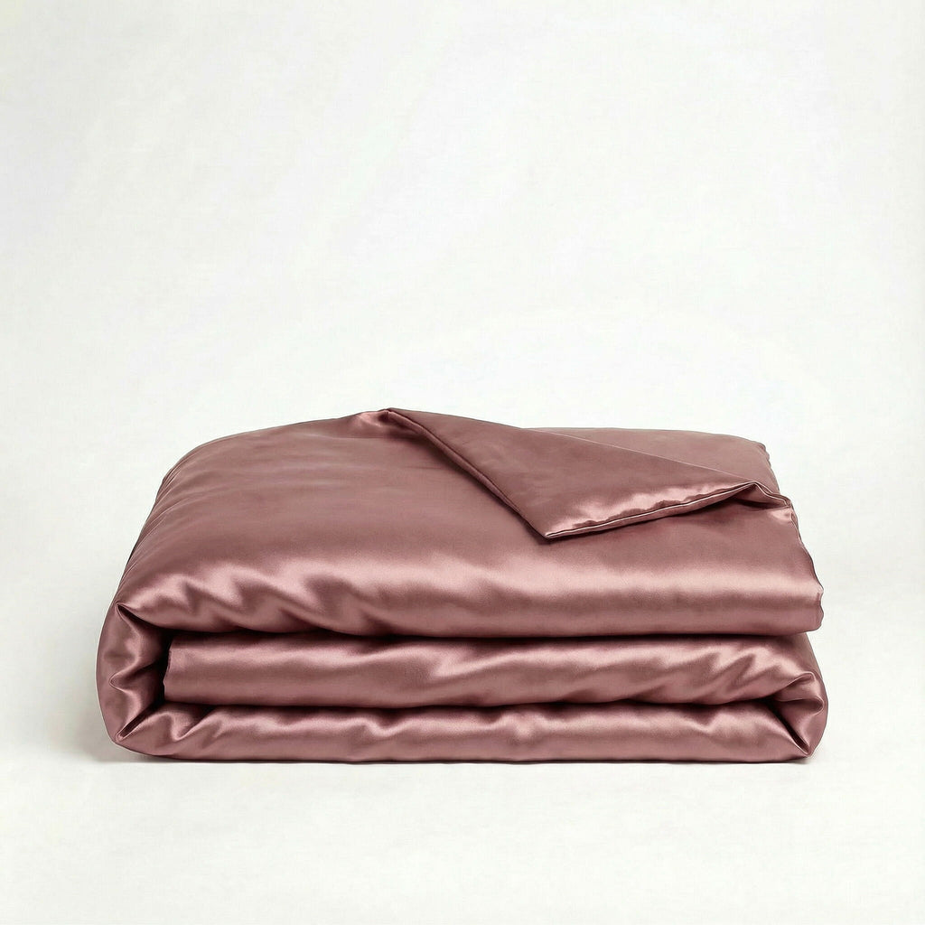 Ash Rose - 100% Mulberry Silk Duvet Cover