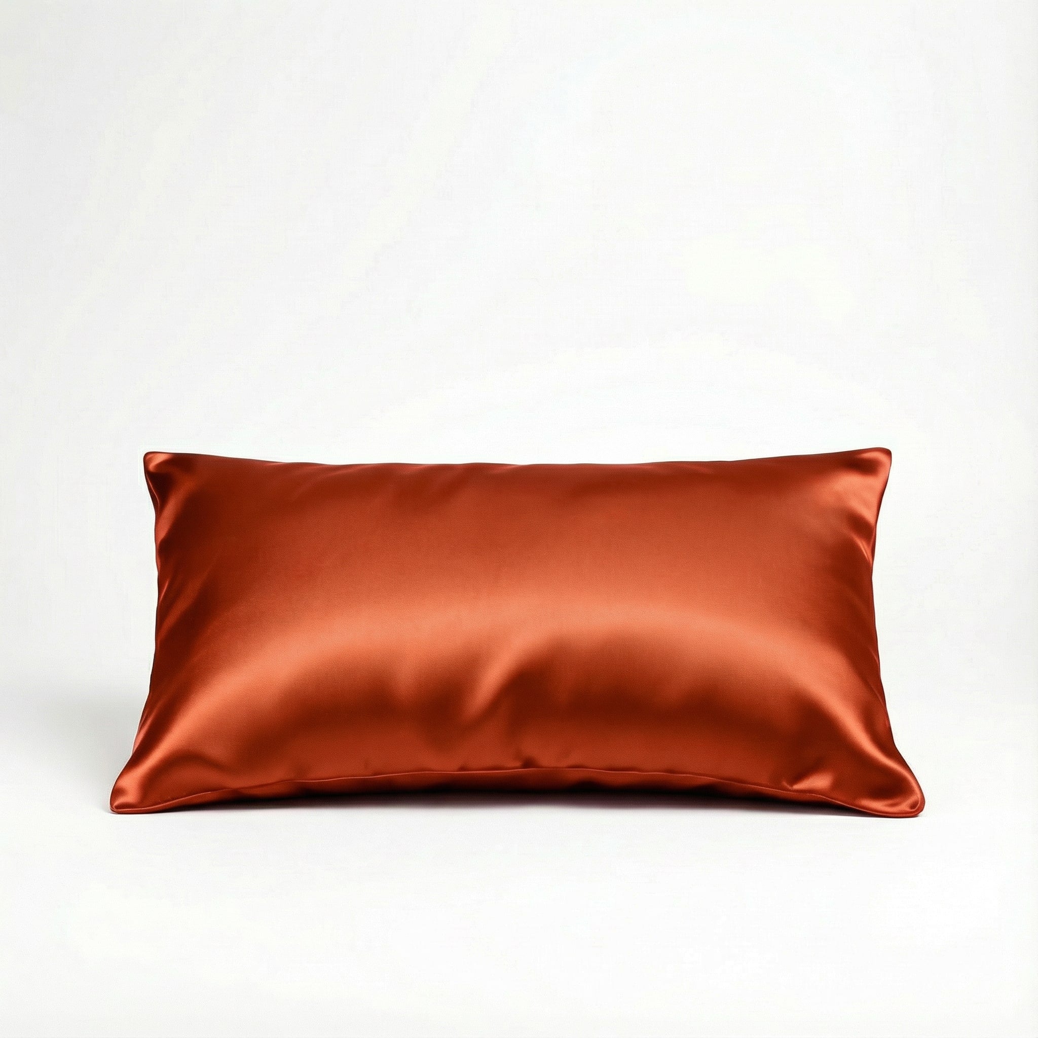 Terracota Orange - 100% Mulberry Silk Pillowcase