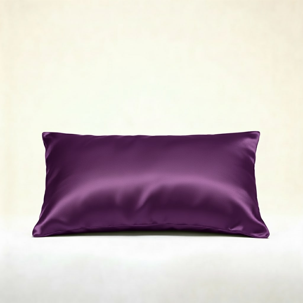 Purple - 100% Mulberry Silk Pillowcase