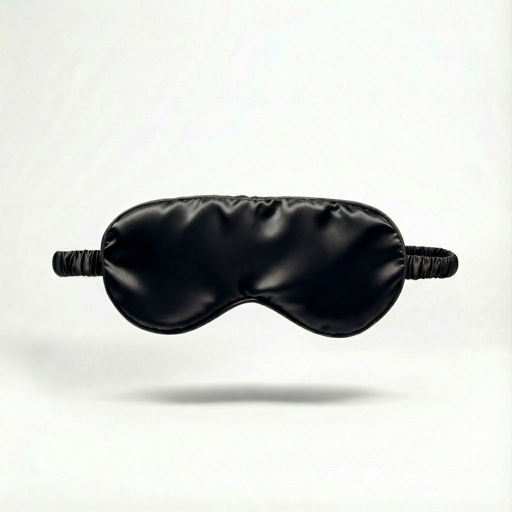 Black - 100% Mulberry Silk Sleep Mask