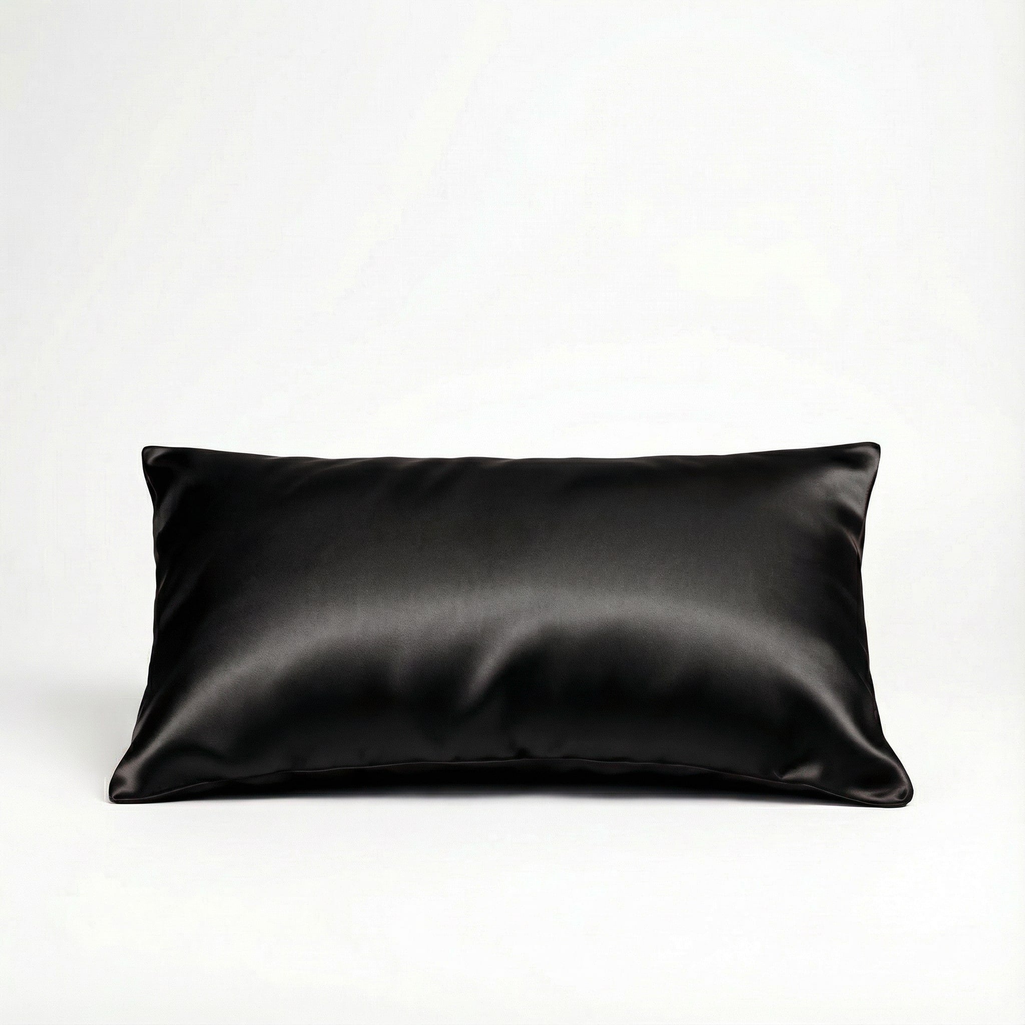 Black - 100% Mulberry Silk Pillowcase