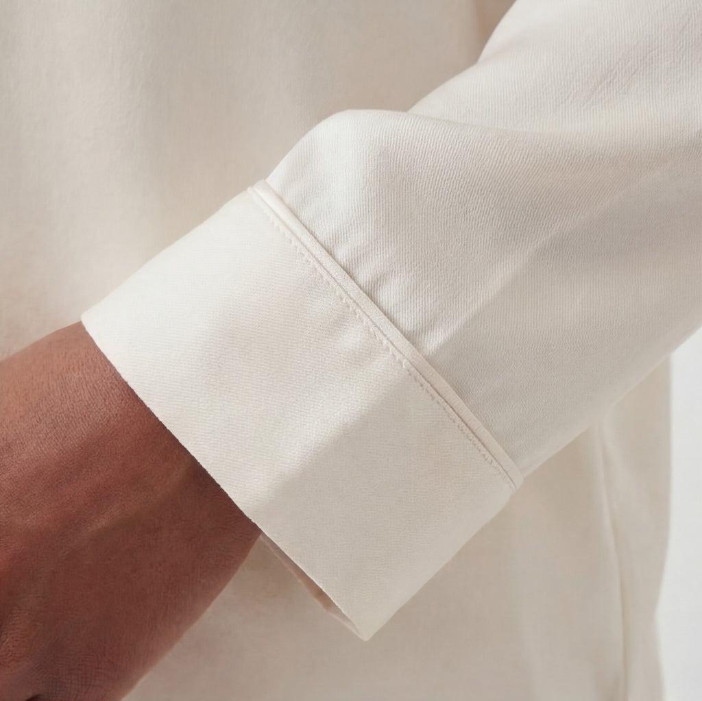 Ivory - 100% Mulberry Silk Pajama Set