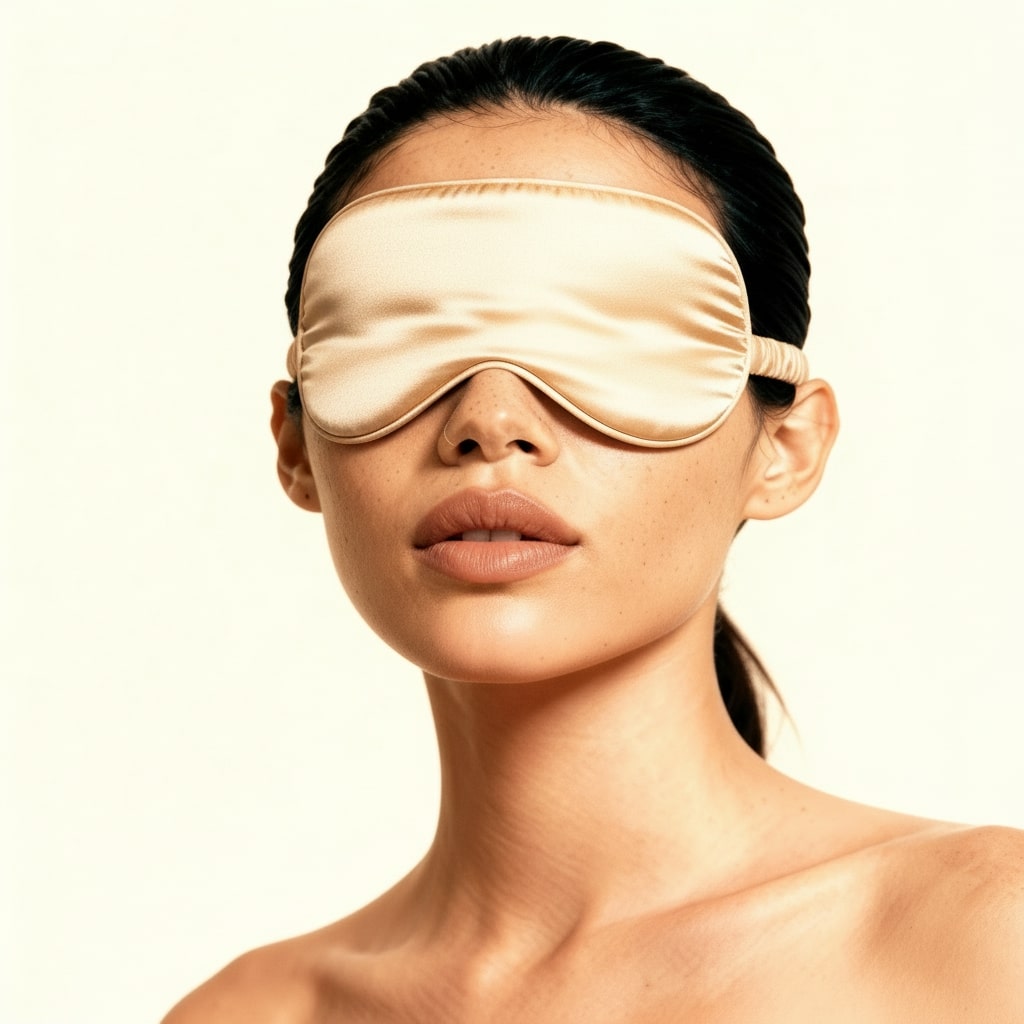 Champagne Gold - 100% Mulberry Silk Sleep Mask