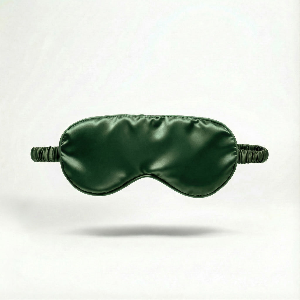 Green - 100% Mulbery Silk Sleep Mask
