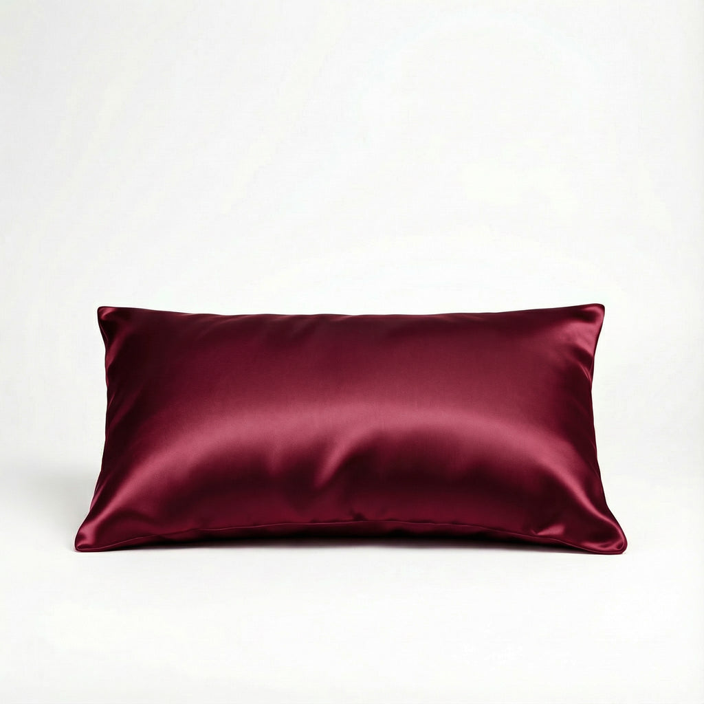 Deep Wine - 100% Mulberry Silk Pillowcase