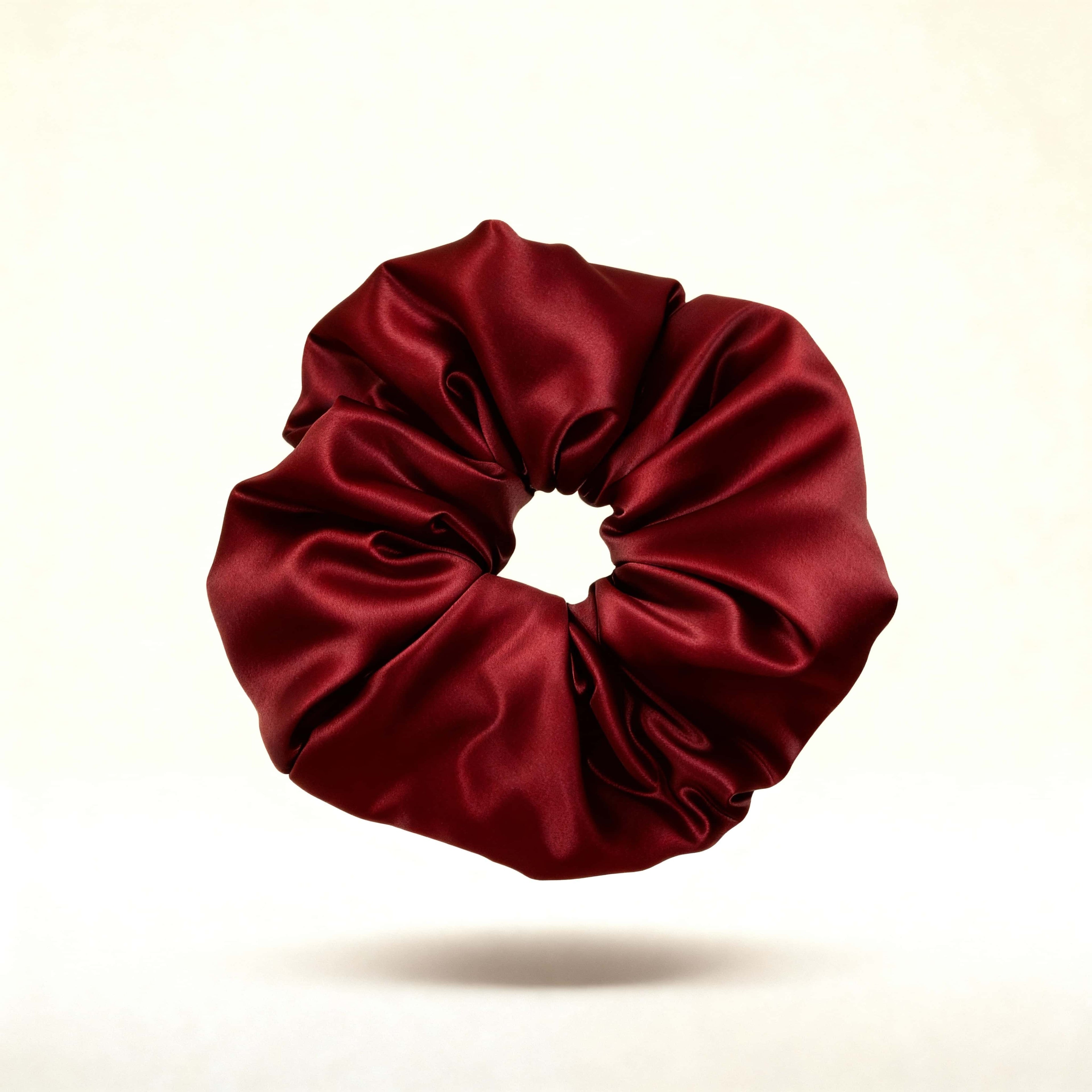 Venlour Red - 100% Mulberry Silk Scrunchie
