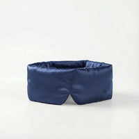 Navy Blue Luxe - 100% Mulberry Silk Sleep Mask