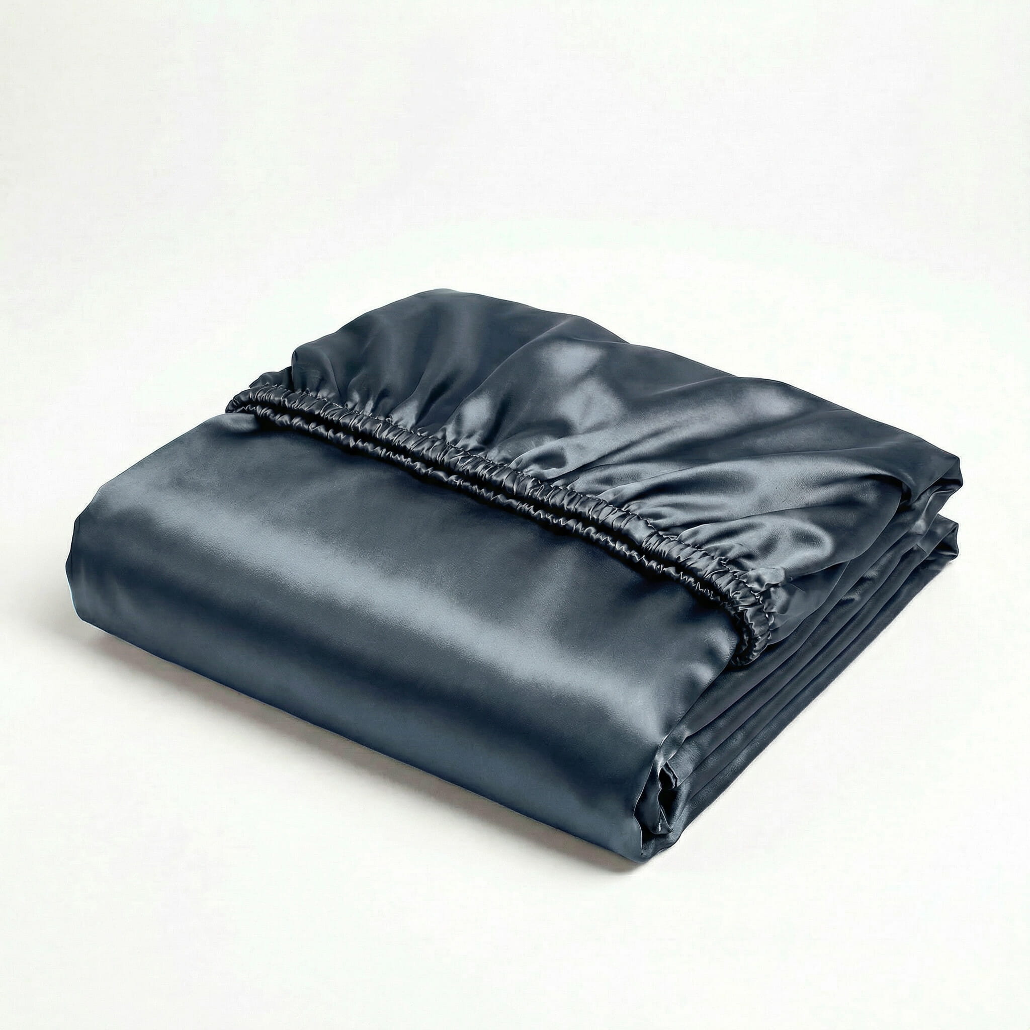 Warm Slate - 100% Mulberry Silk Fitted Sheet