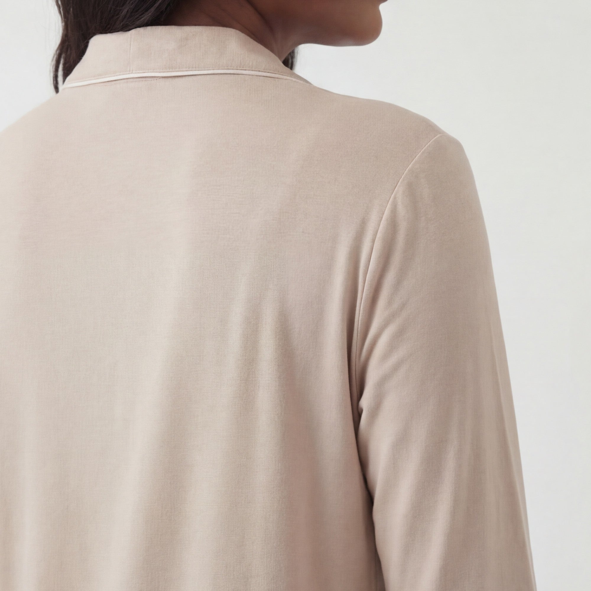 Soft Sand - 100% Mulberry Silk Pajama Set