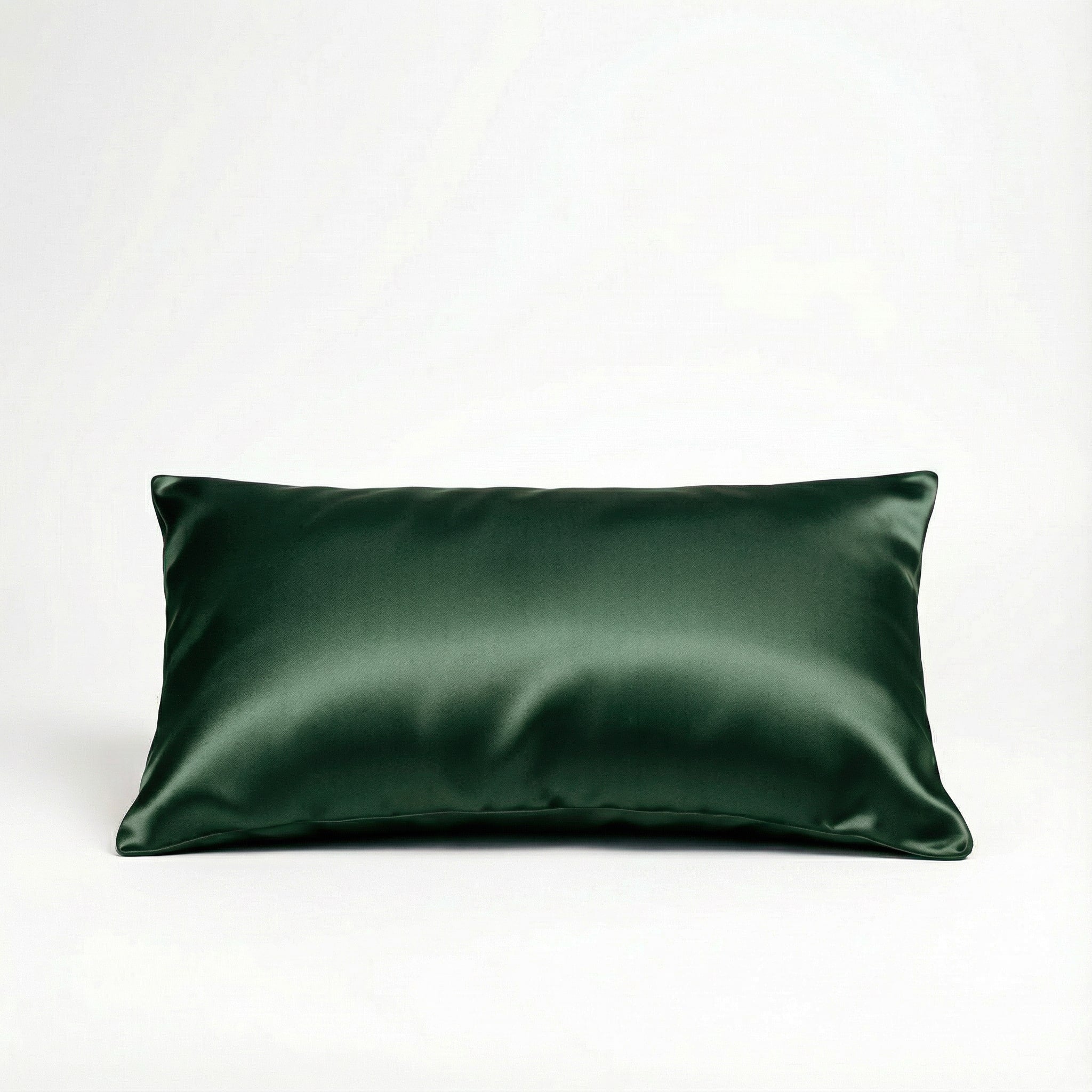 Dark Green - 100% Mulberry Silk Pillowcase
