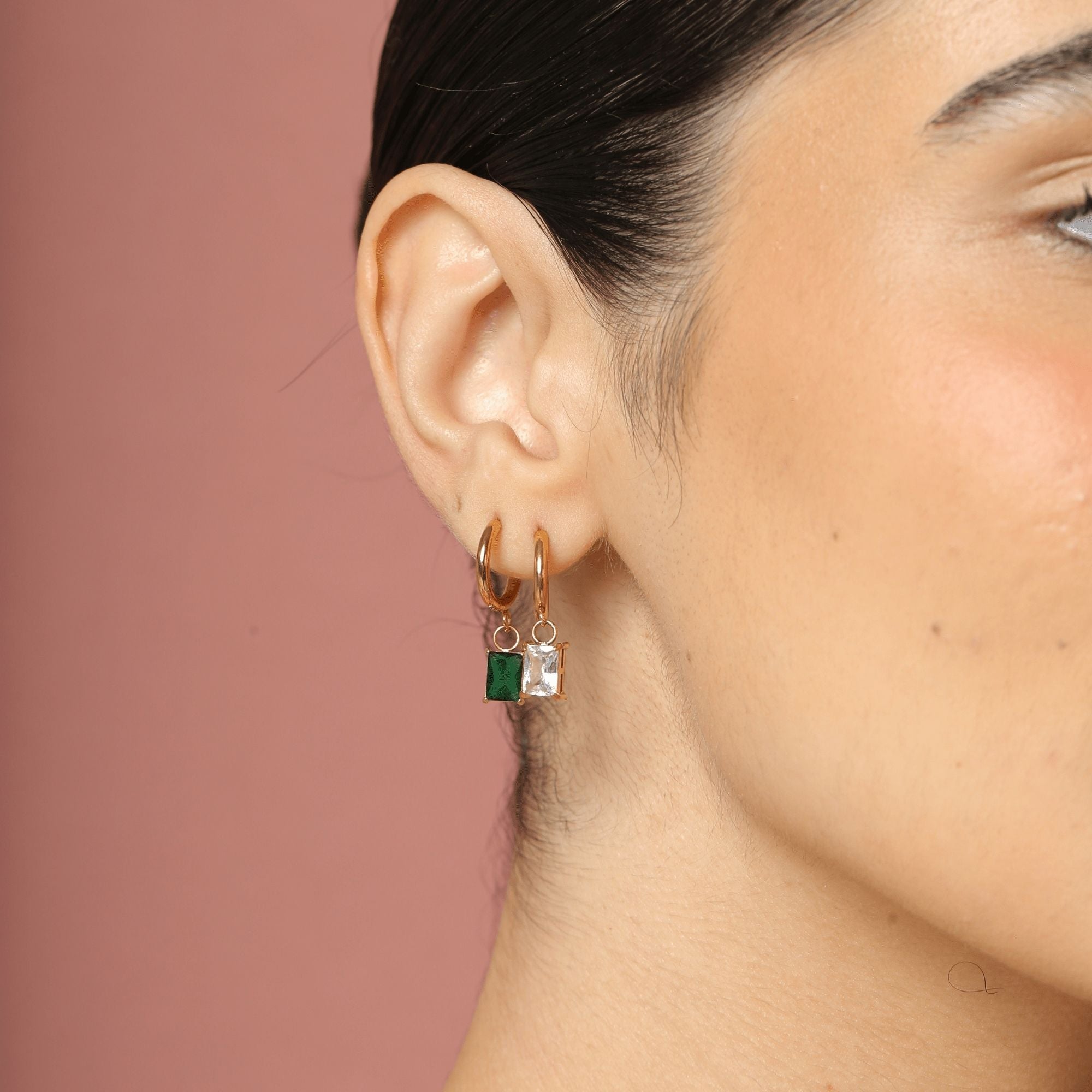 Angelina Charm Huggies - Cali Tiger