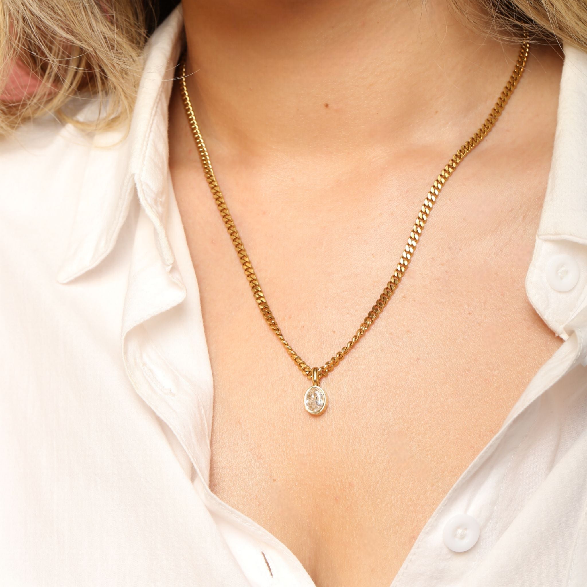 Caelia Necklace - Cali Tiger