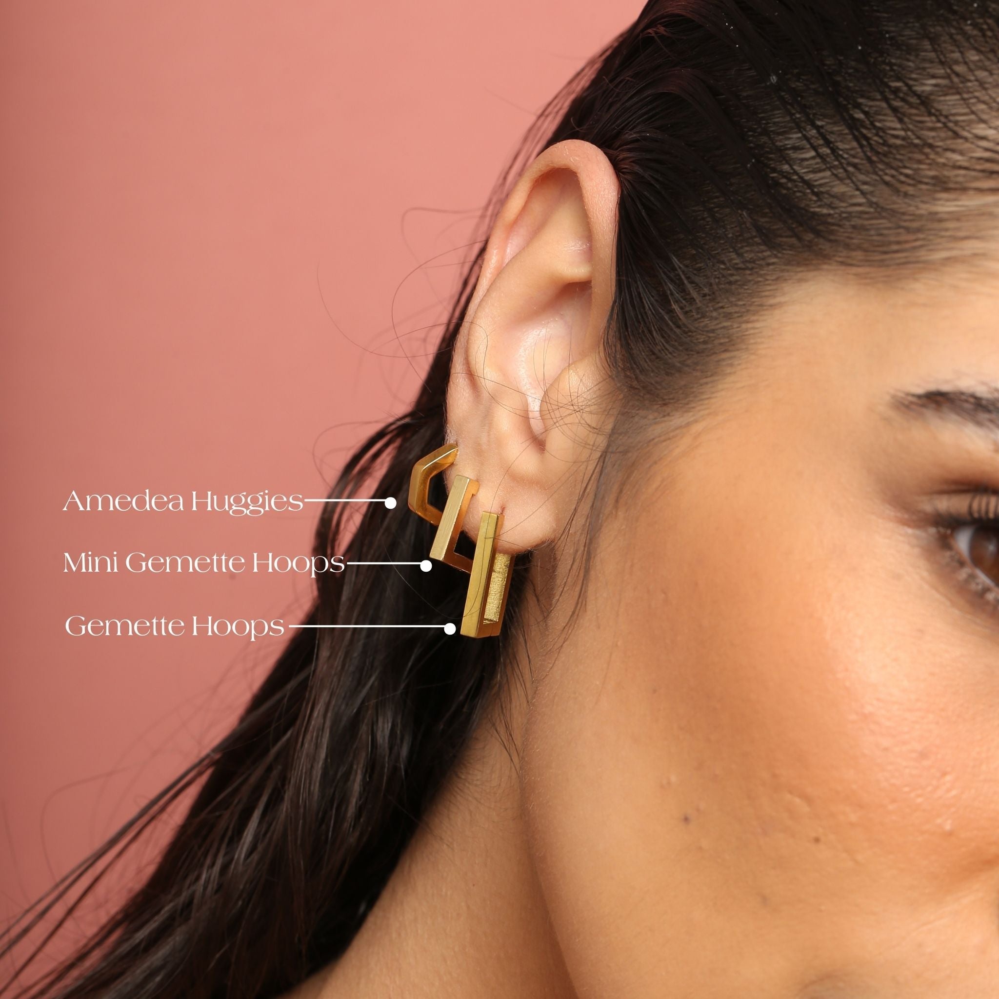 Gemette Hoops - Cali Tiger