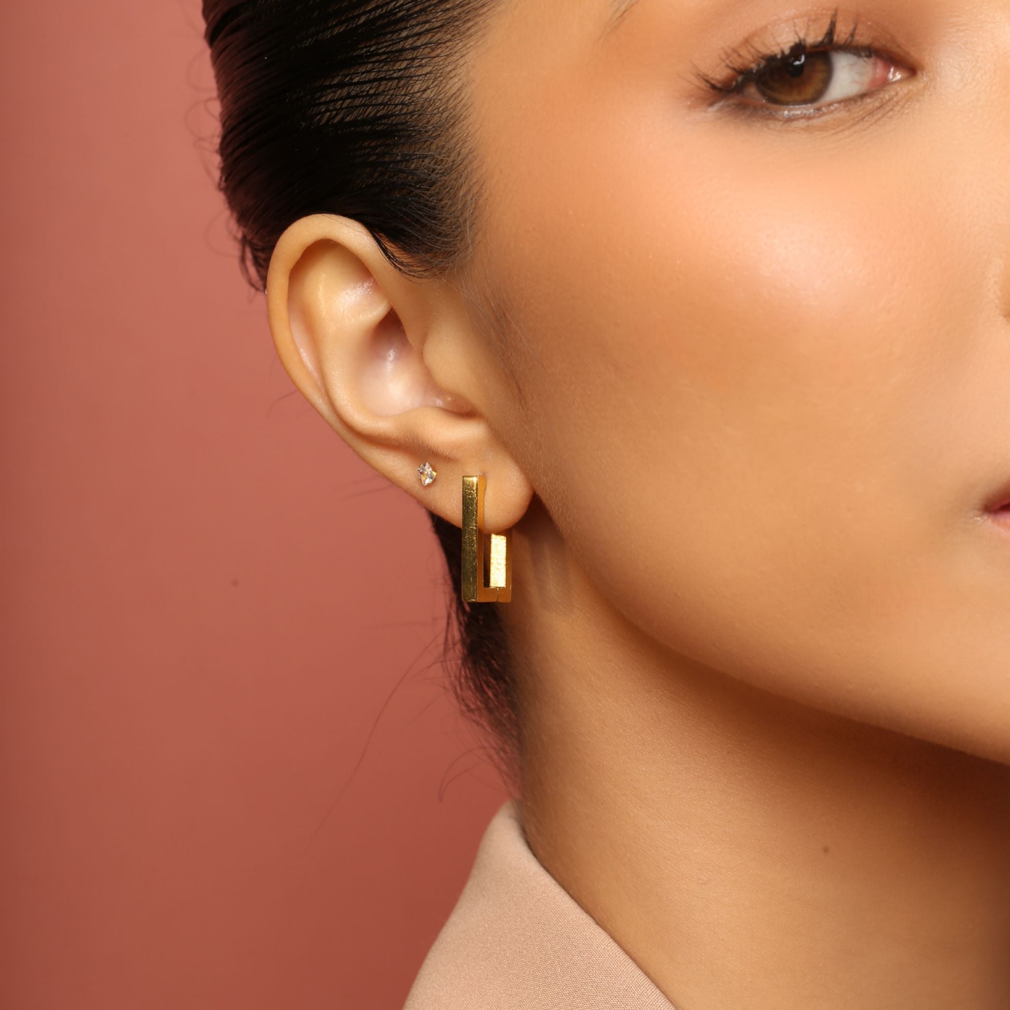 Gemette Hoops - Cali Tiger