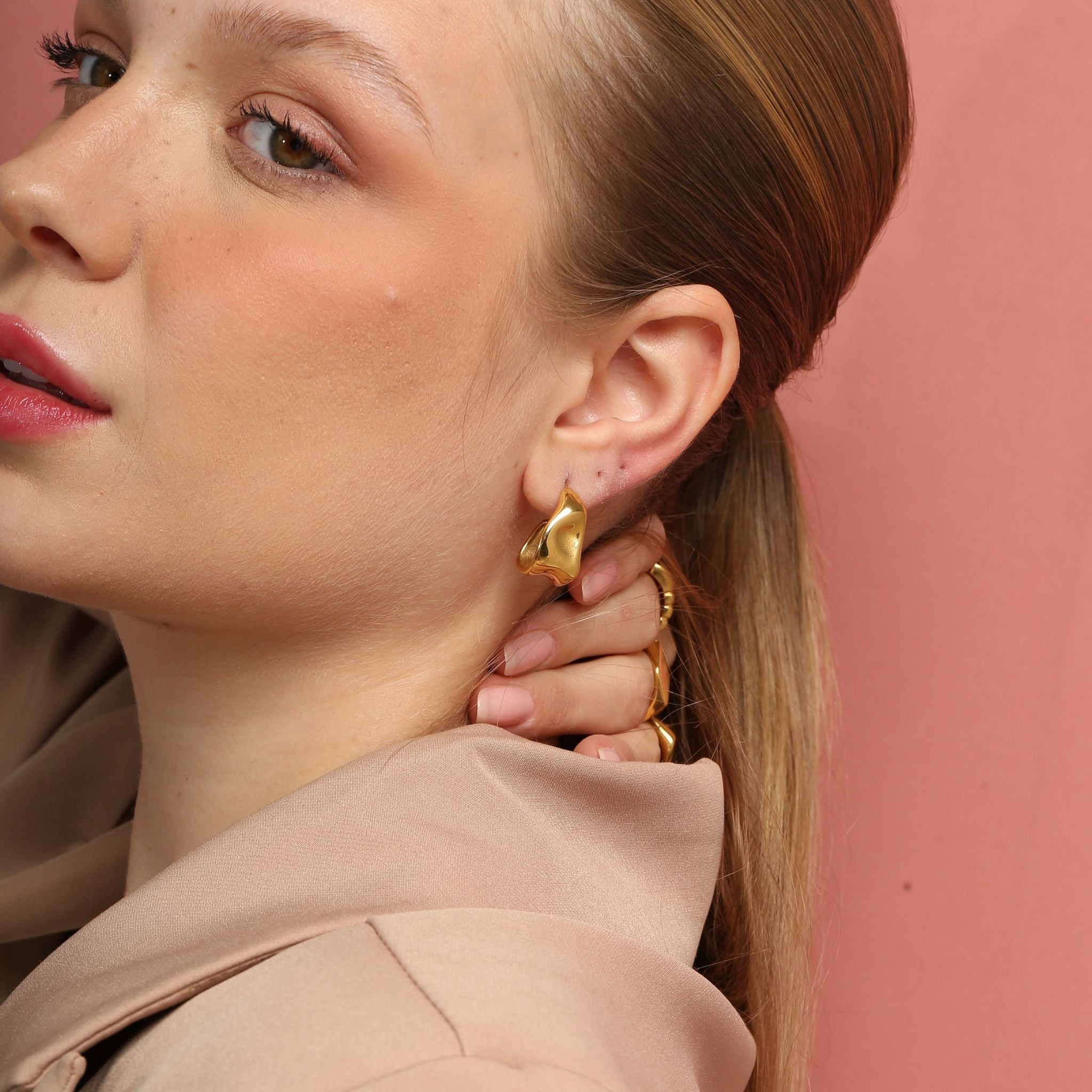 Jacobella Hoops - Cali Tiger