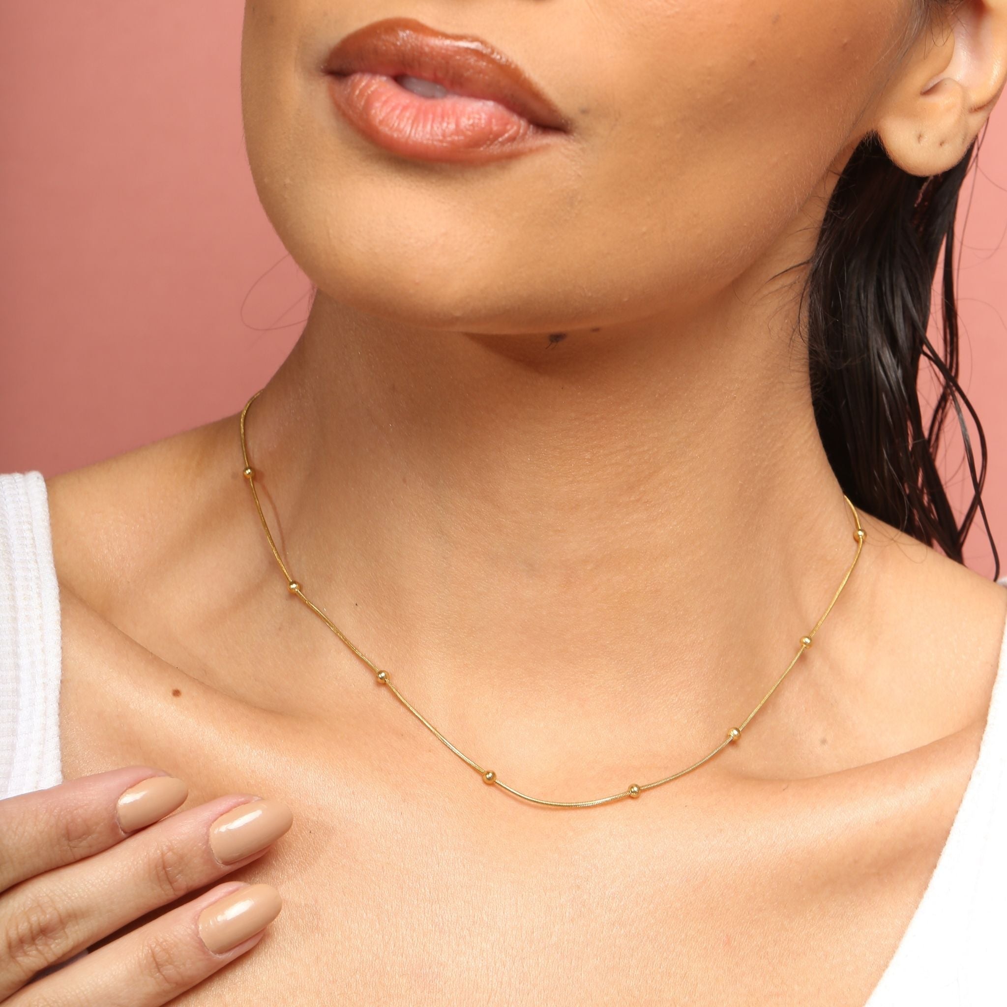 Laura Chain Necklace - Cali Tiger