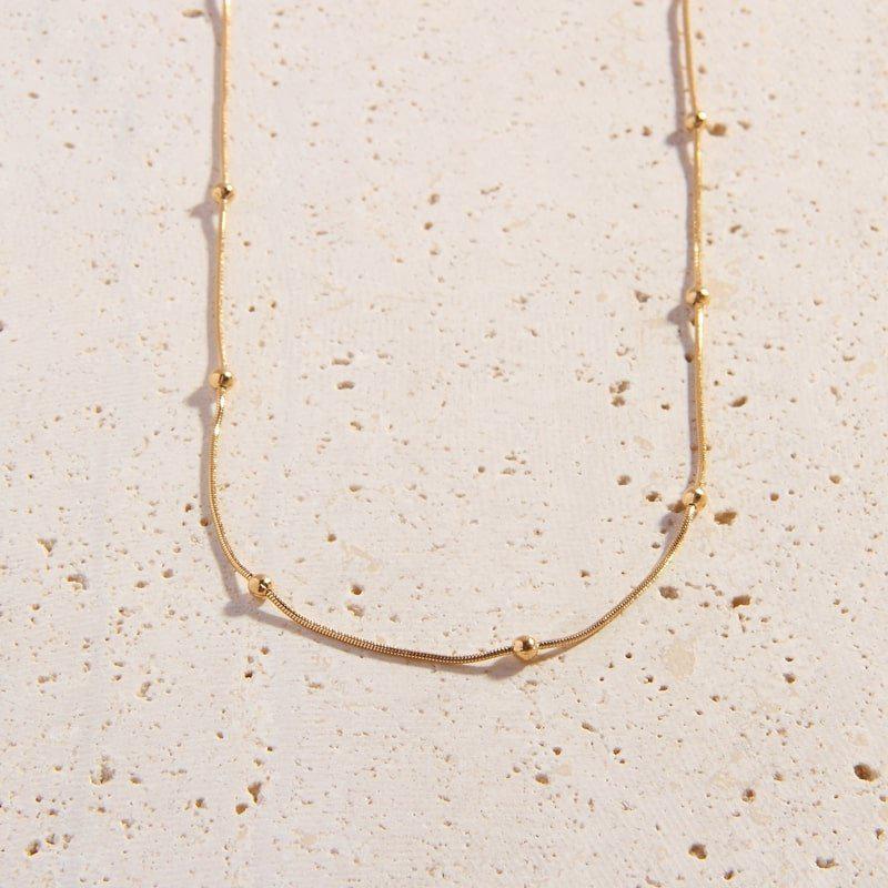 Laura Chain Necklace - Cali Tiger