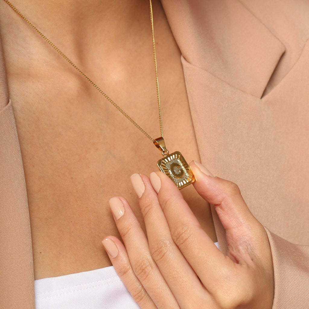 Letter Necklaces - Cali Tiger