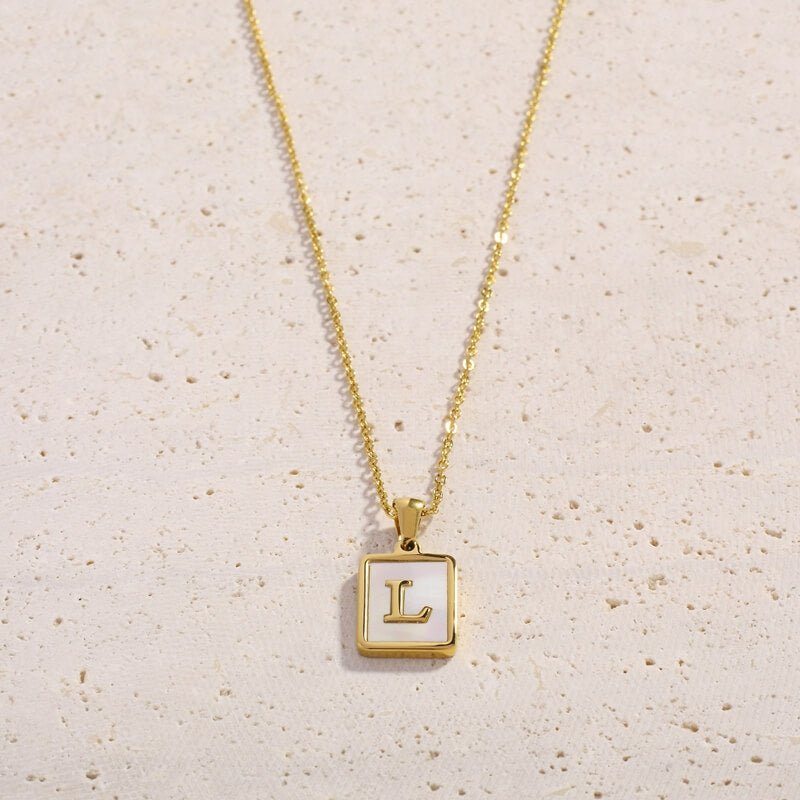 Shell Letter Necklaces - Cali Tiger