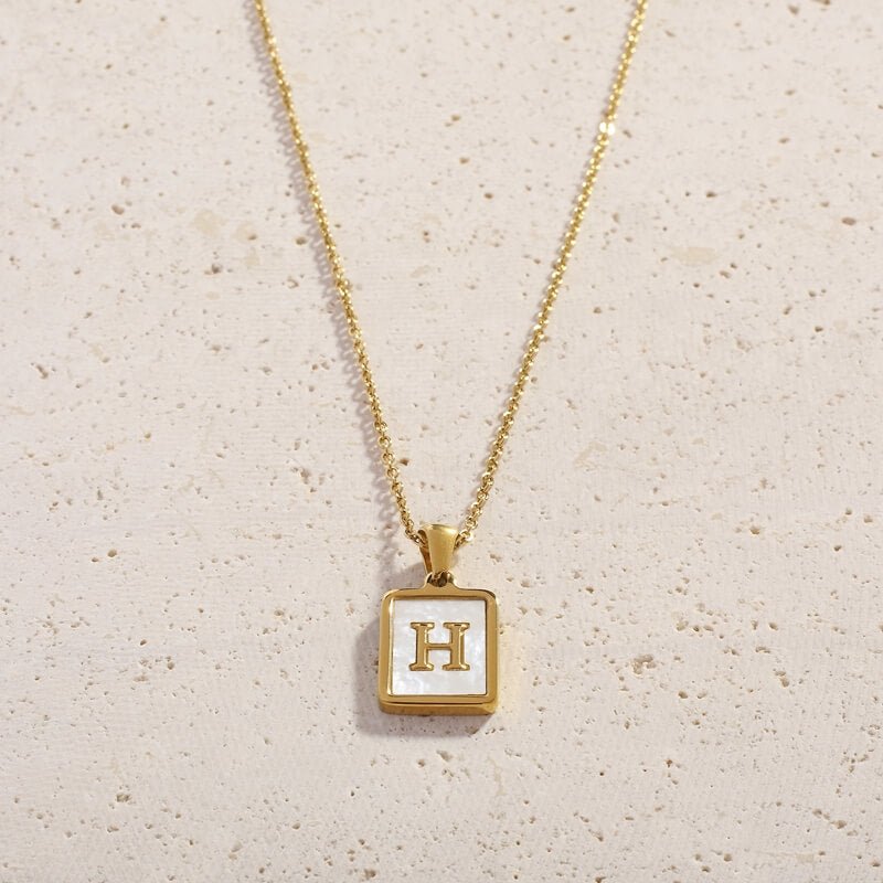 Shell Letter Necklaces - Cali Tiger