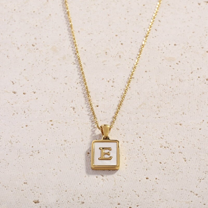 Shell Letter Necklaces - Cali Tiger