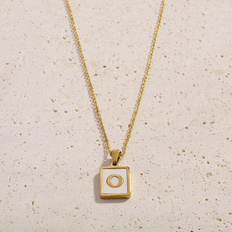 Shell Letter Necklaces - Cali Tiger