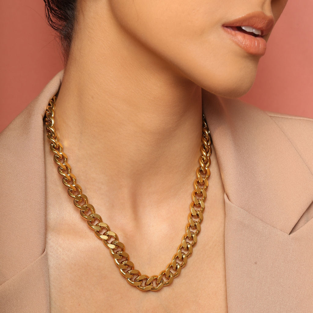 Vicenta Chain Necklace - Cali Tiger