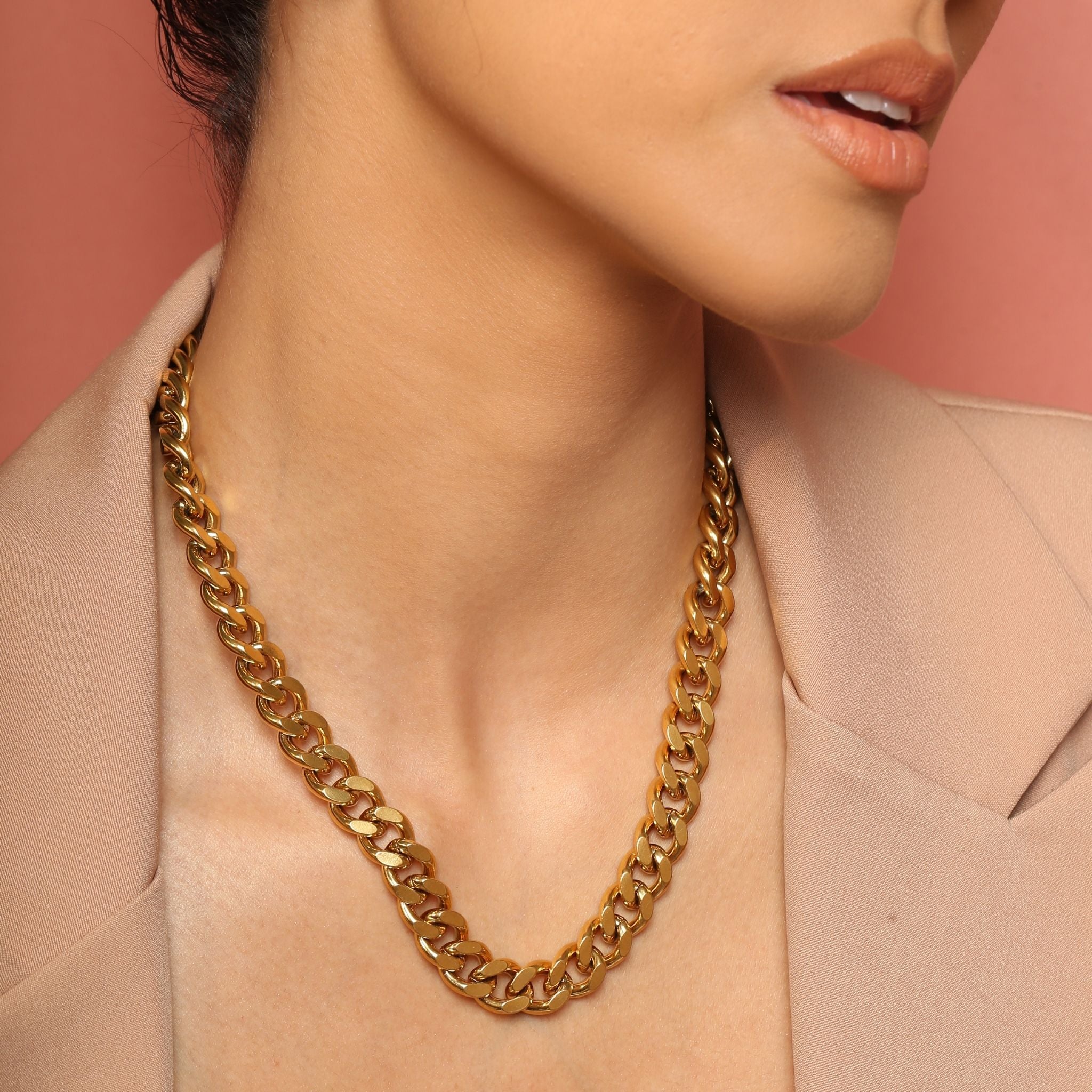Vicenta Chain Necklace - Cali Tiger